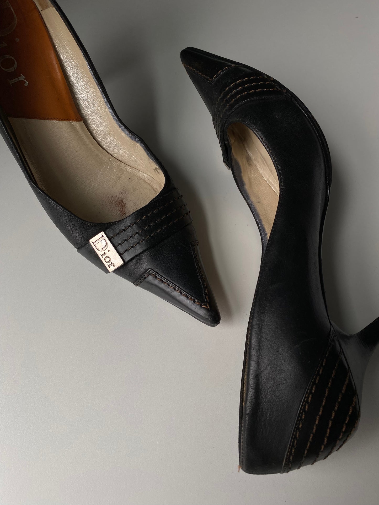 Christian Dior Leather Pumps Size 9