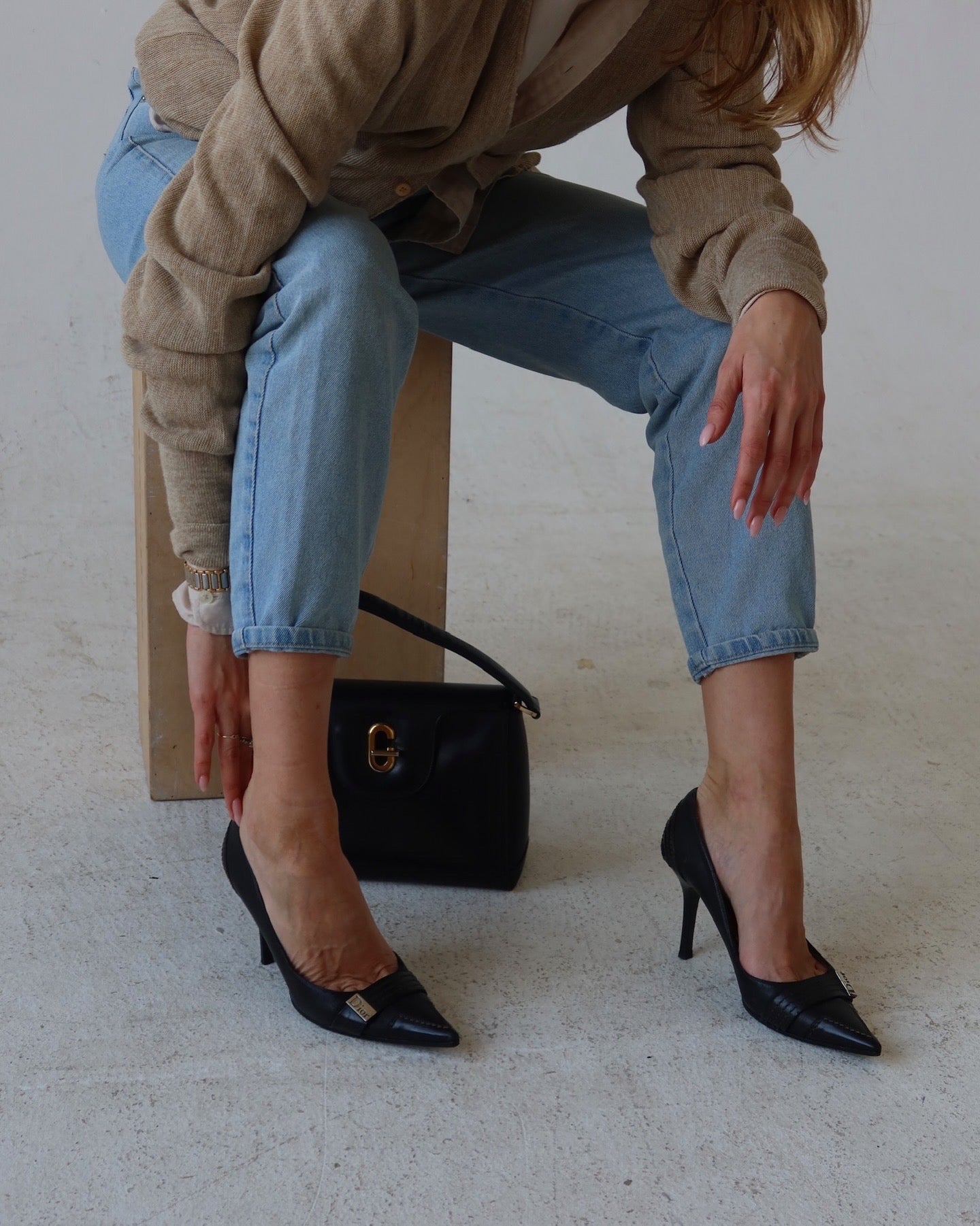 Christian Dior Leather Pumps Size 9