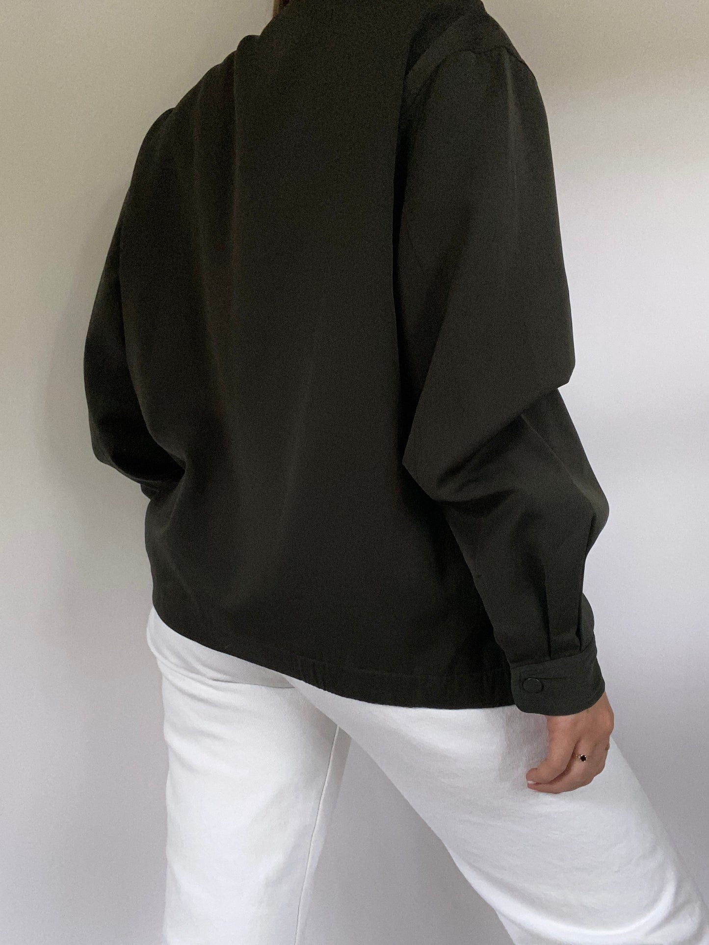 Yves Saint Laurent Logo Lightweight Jacket Size L
