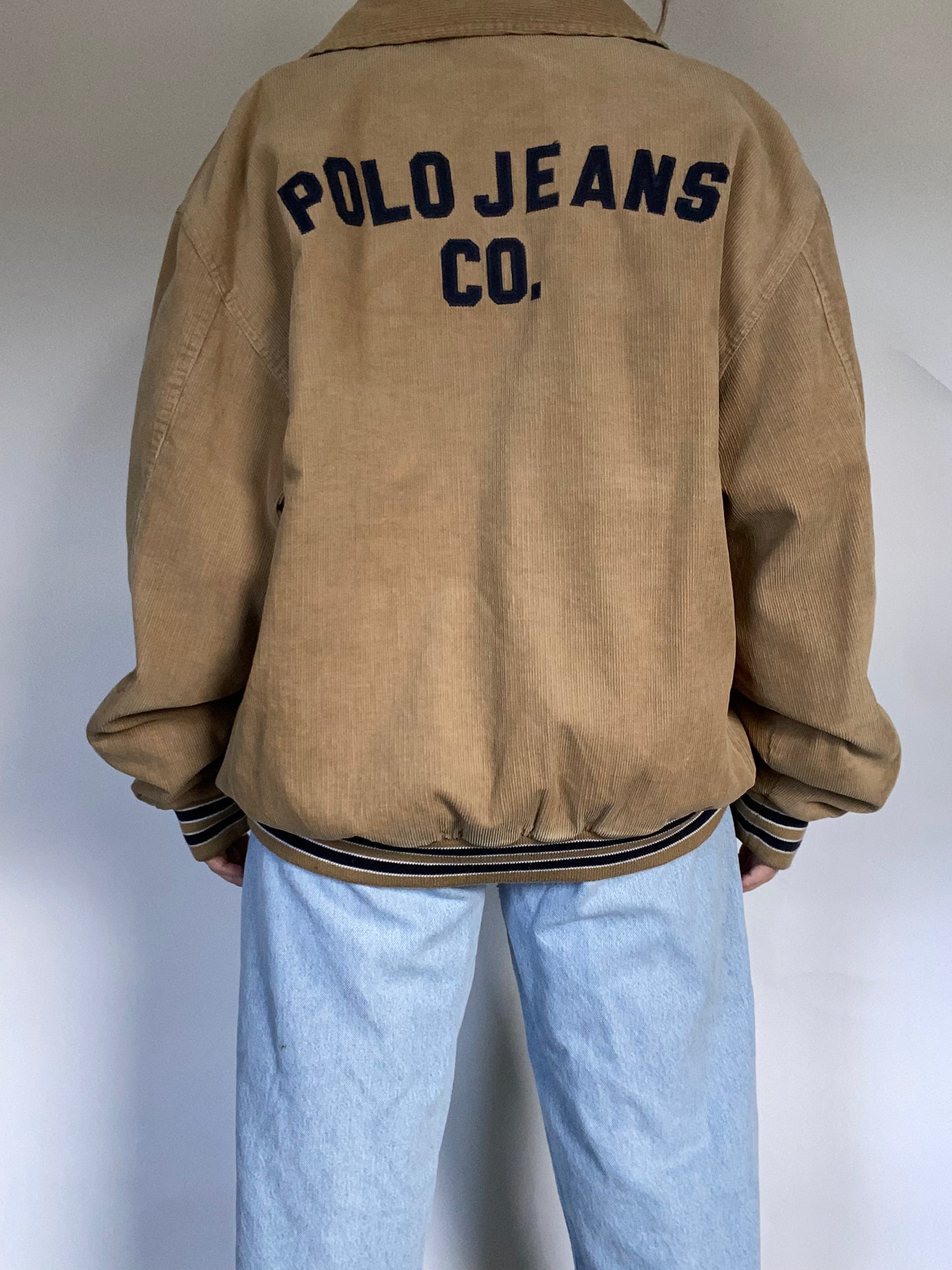 Ralph Lauren Corduroy Bomber Jacket Size M/L