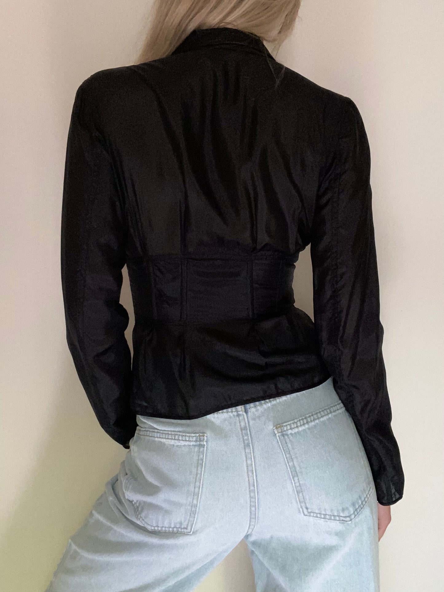 Prada Corset Blouse Size S