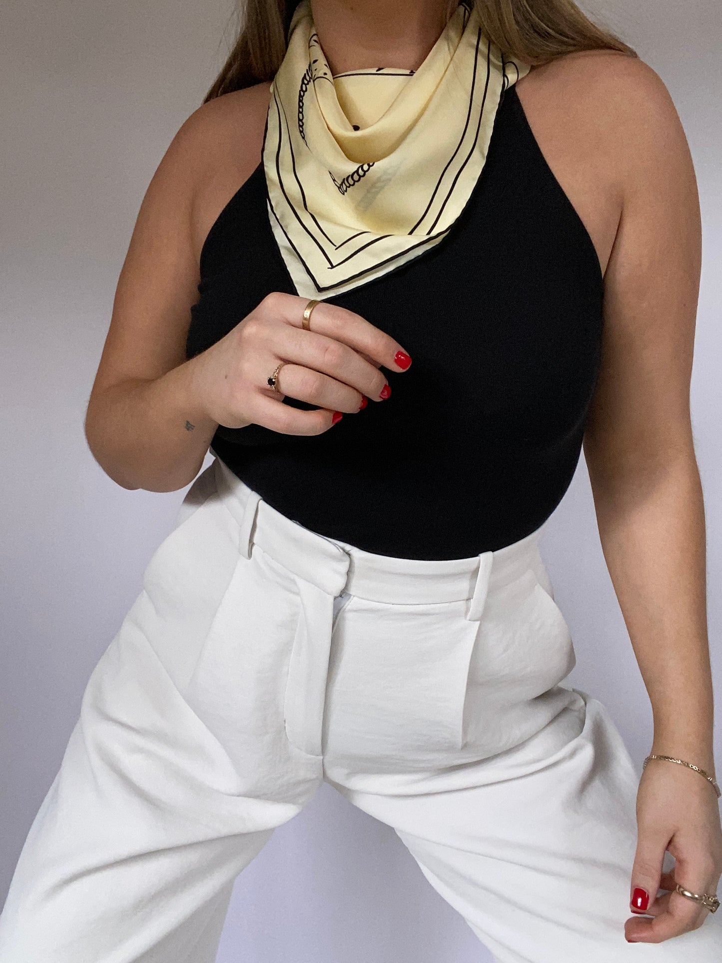 Jacquemus Silk Printed Scarf