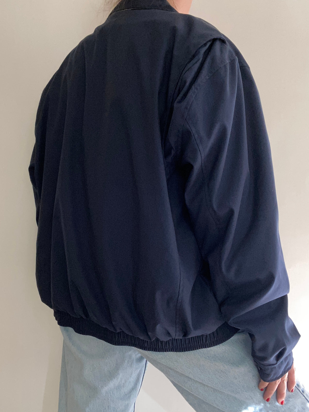 Vintage Ralph Lauren Navy Bomber Size L/XL