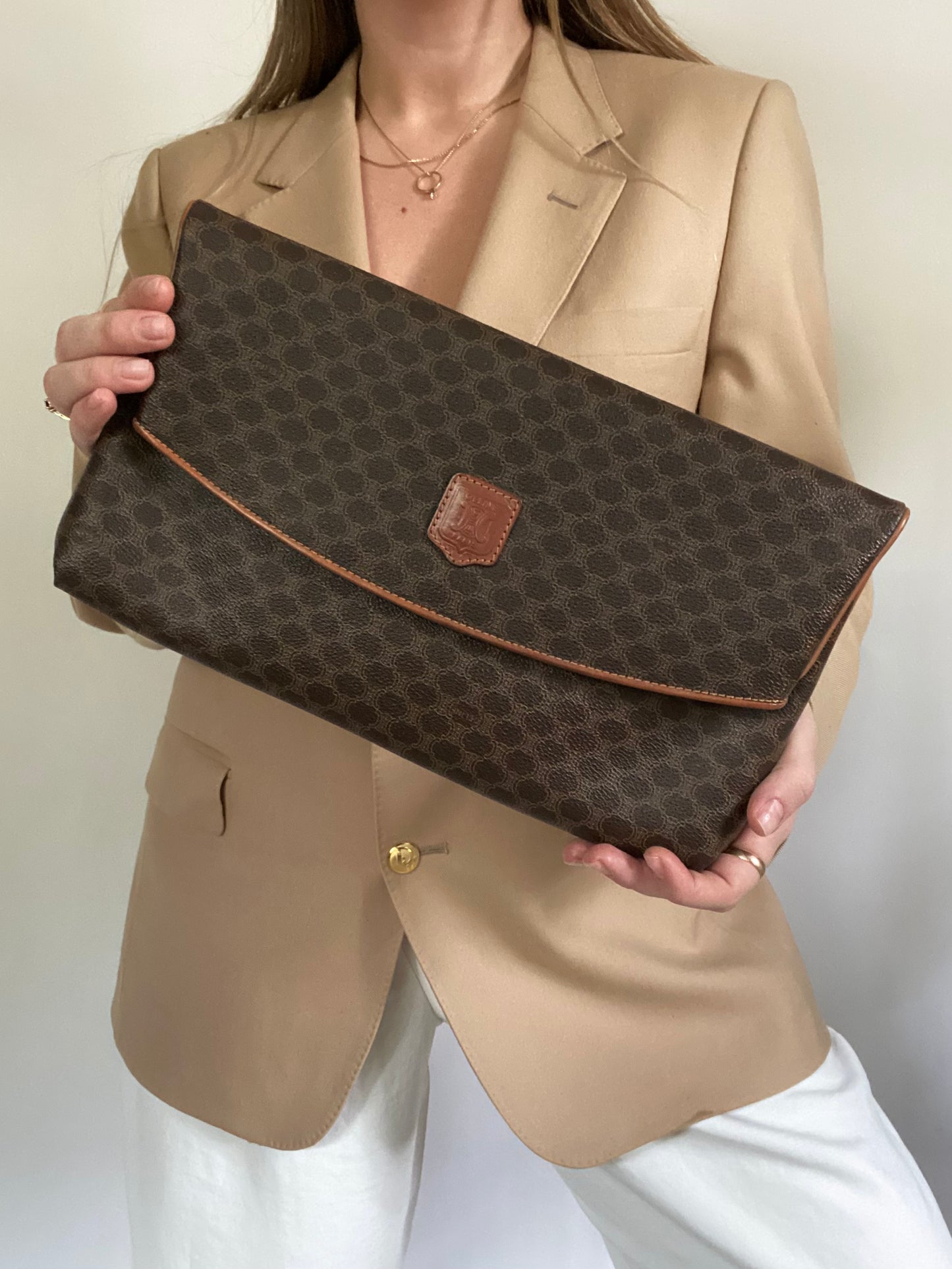 Celine Triomphe Clutch