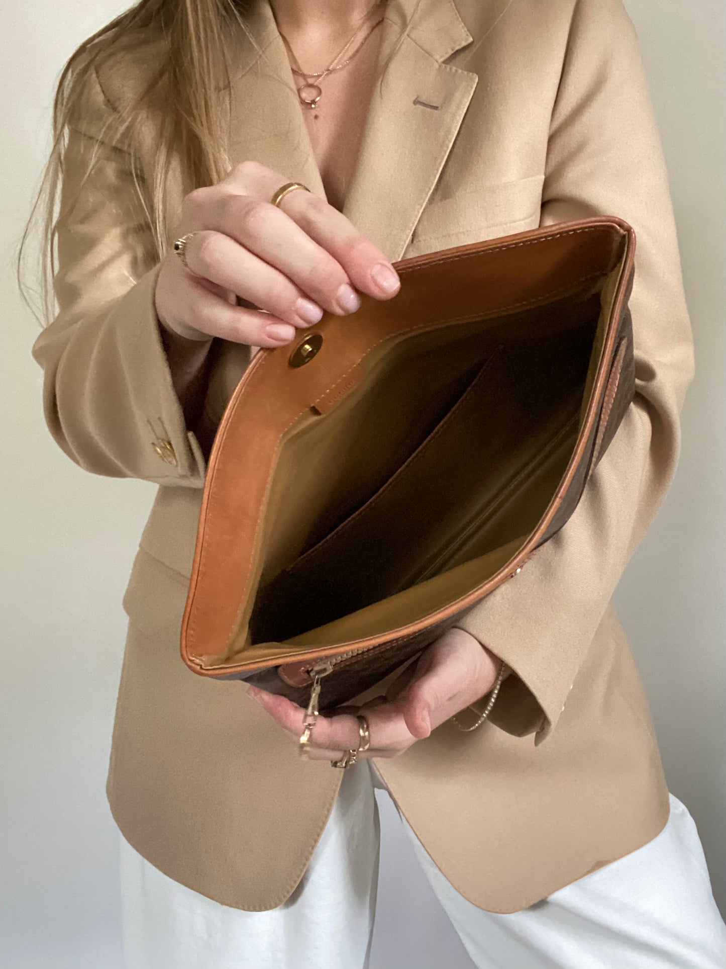 Celine Triomphe Clutch