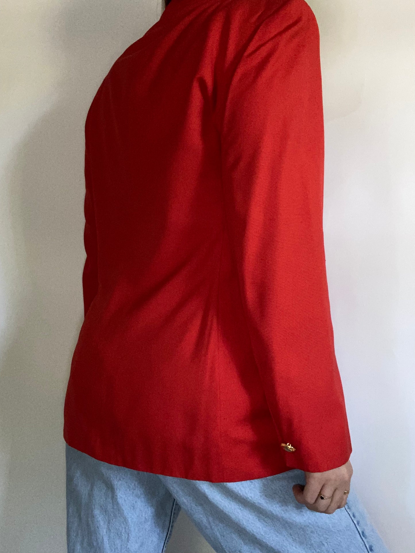 Christian Dior Red Blazer Size M/L