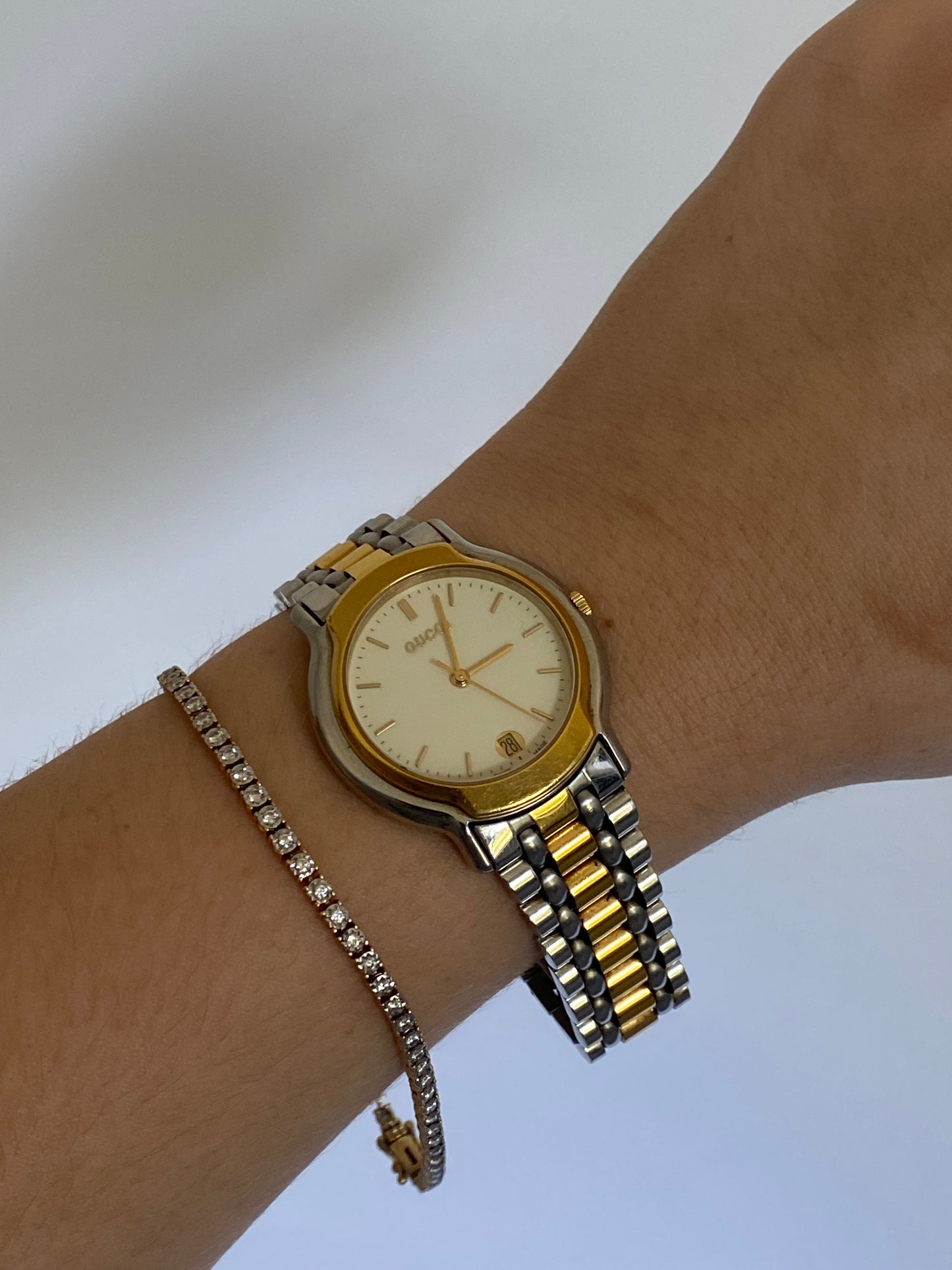 Gucci Two Toned Watch