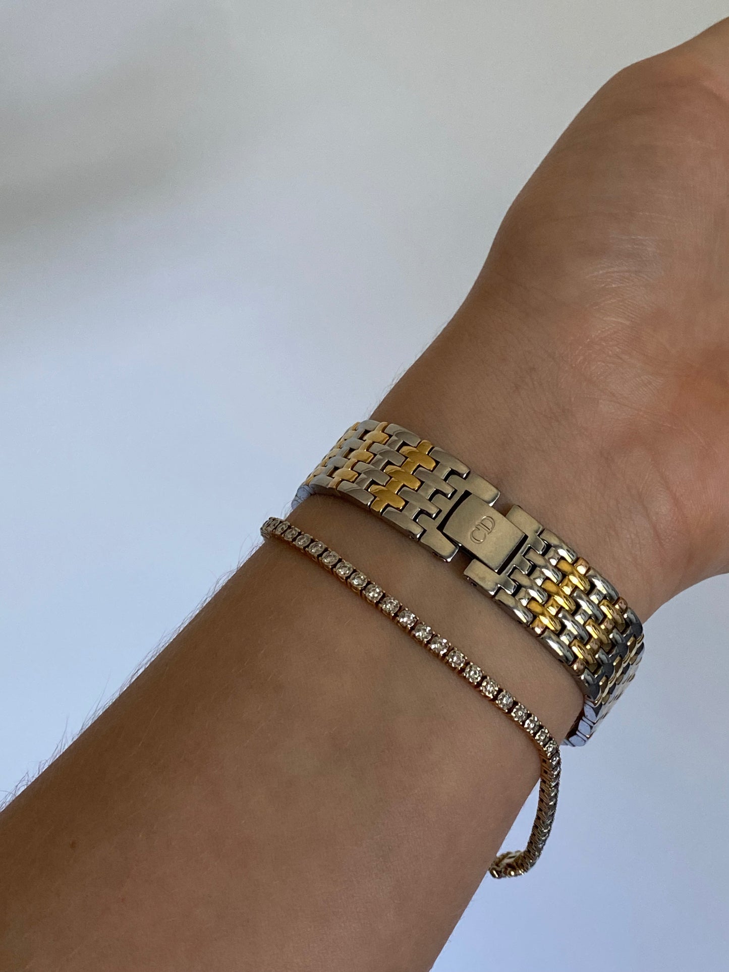 Christian Dior Two Toned Watch