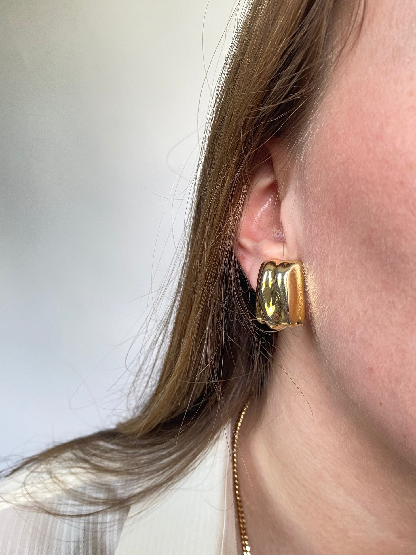 Givenchy Gold Tone Earrings