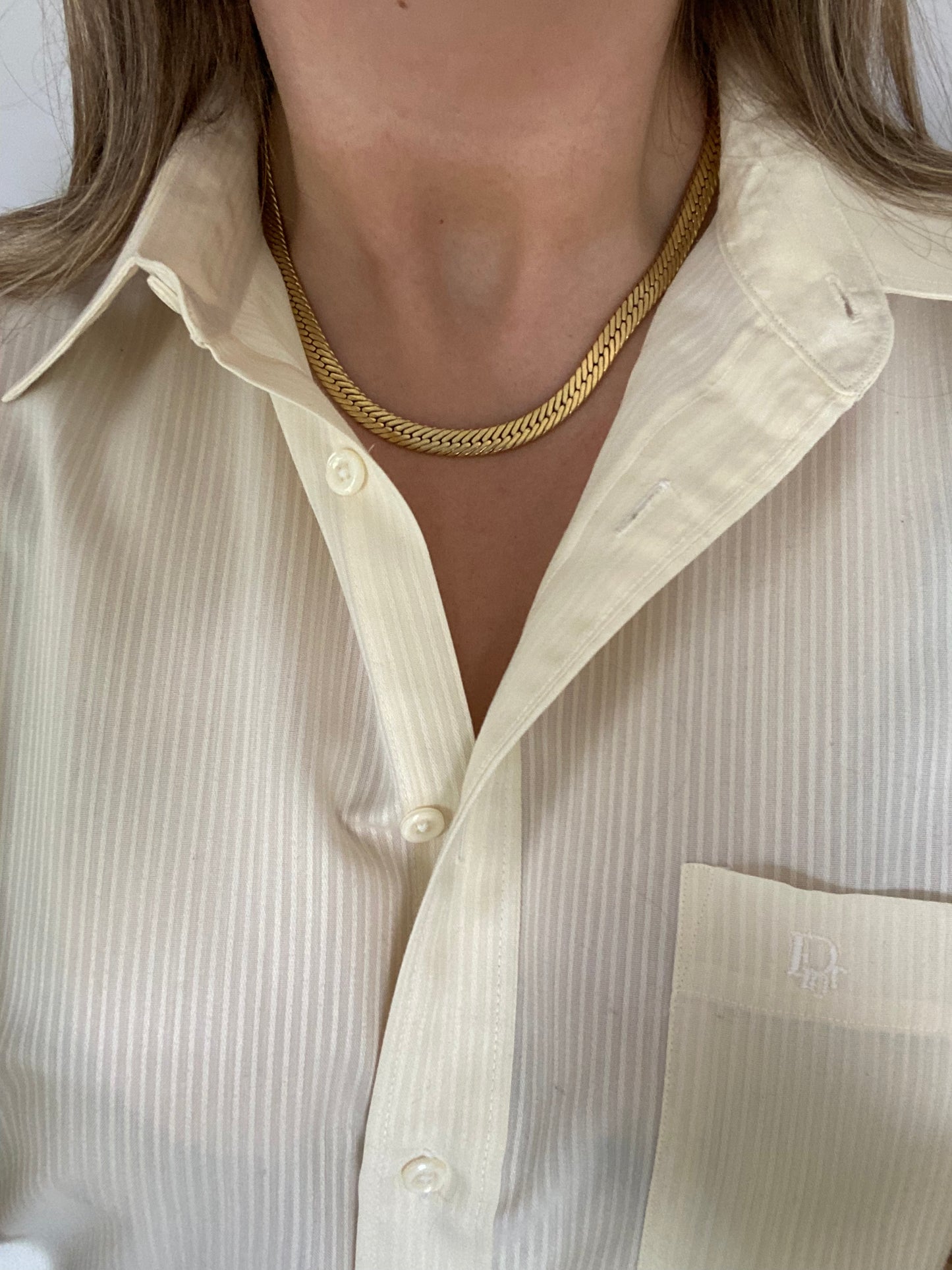 Givenchy Curb Chain Necklace