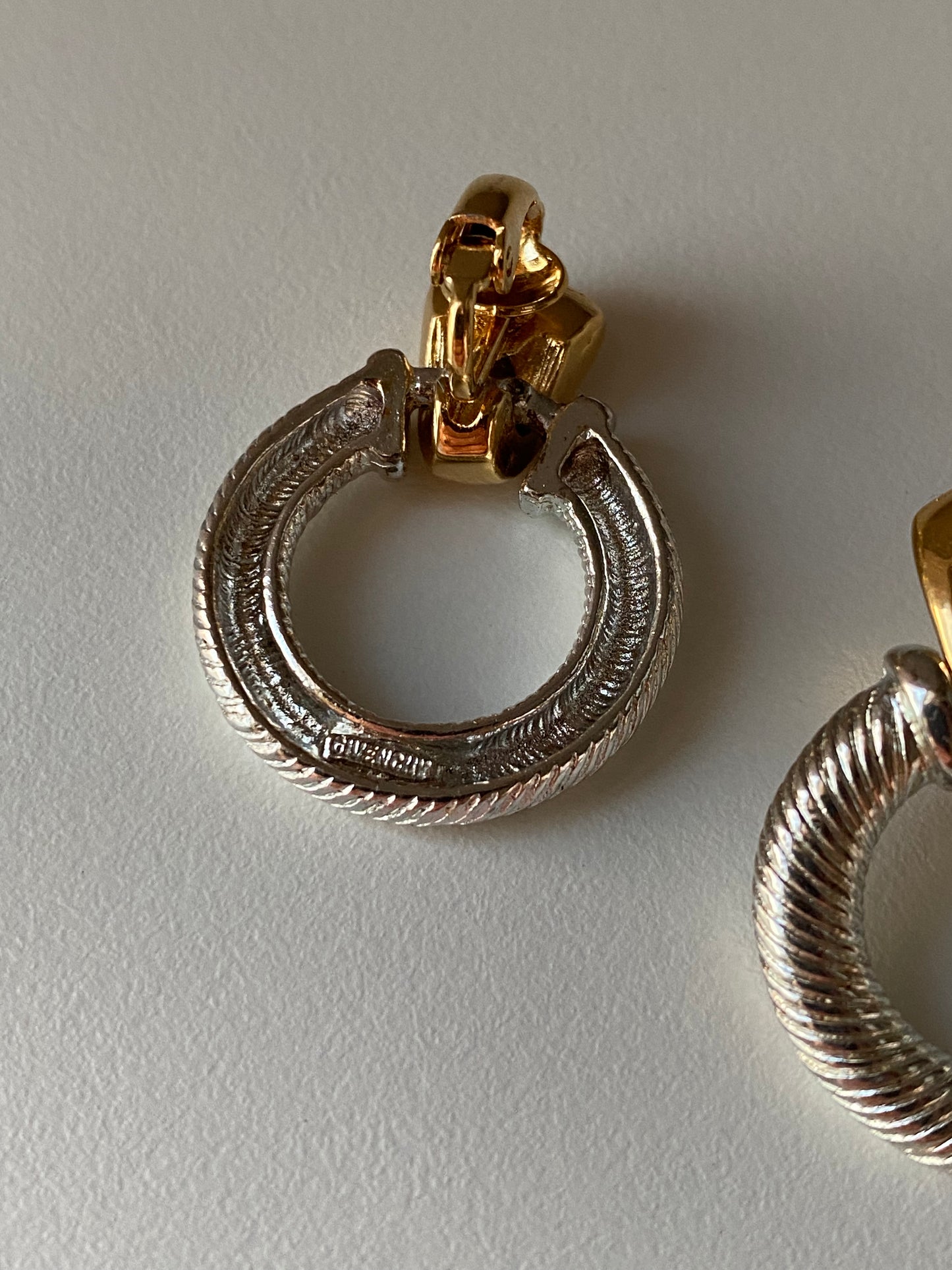 Givenchy Two Toned Earrings