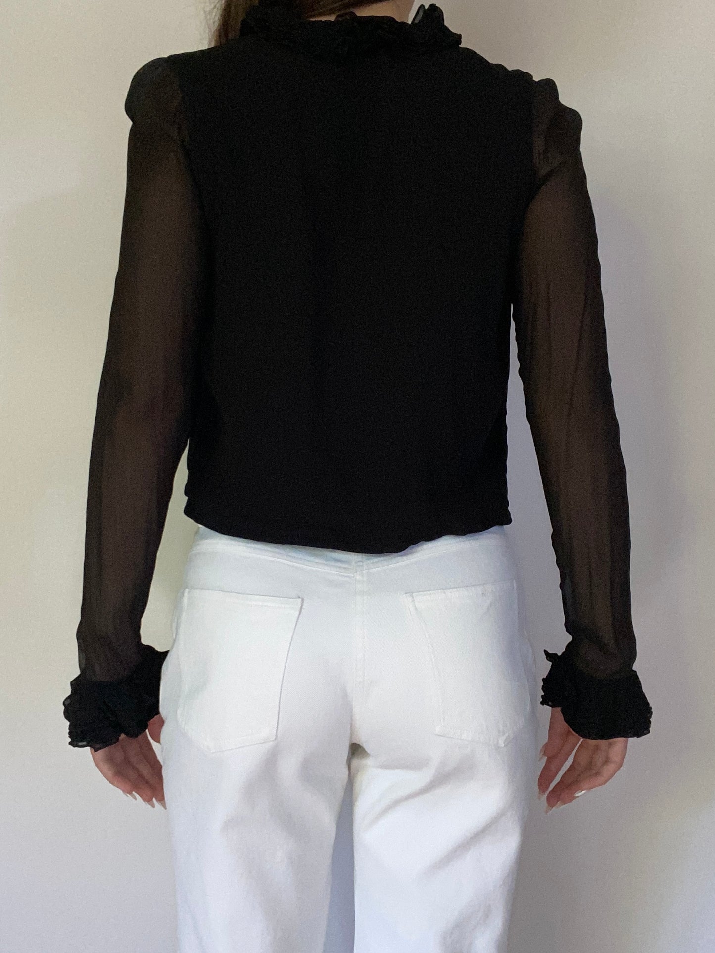 Gucci Ruffle Blouse Size XS/S