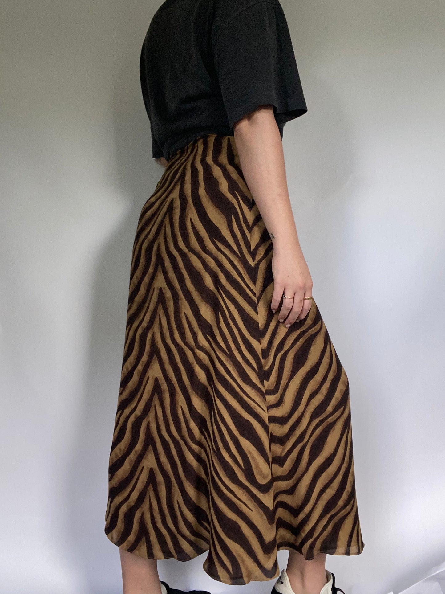 Ralph Lauren Silk Maxi Skirt Size 6