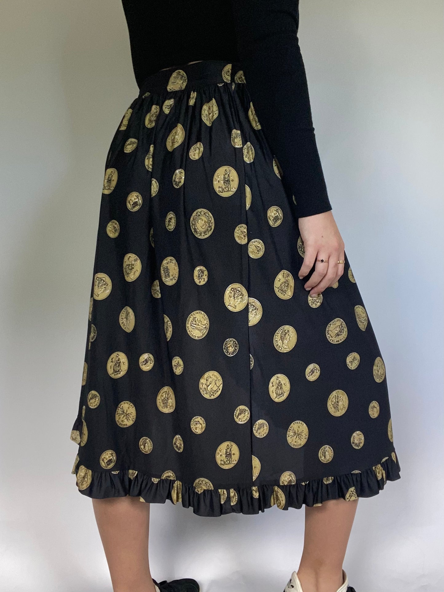 Christian Dior Midi Wrap Skirt Size M