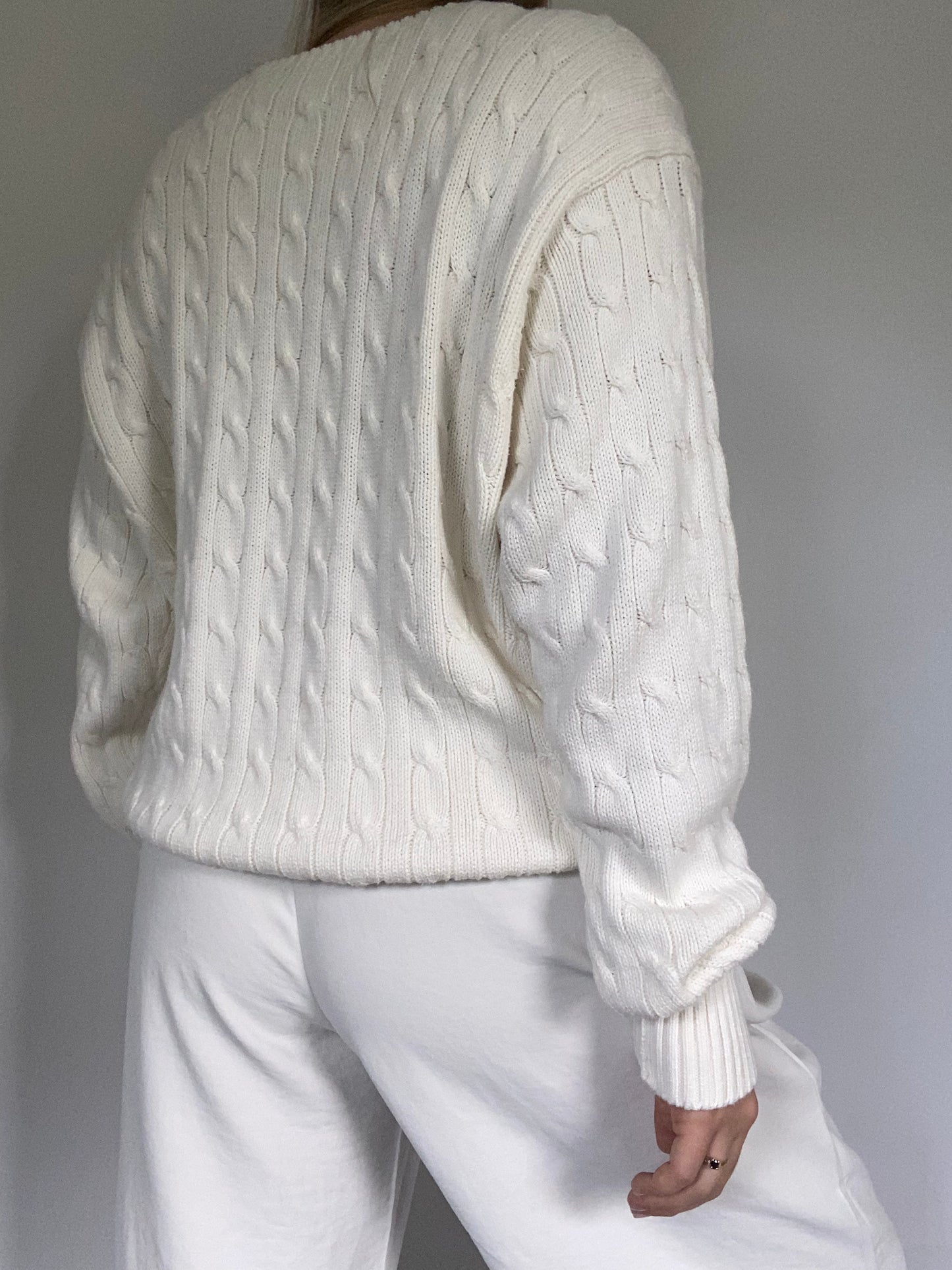 Ralph Lauren Cable Knit Sweater Size L/XL
