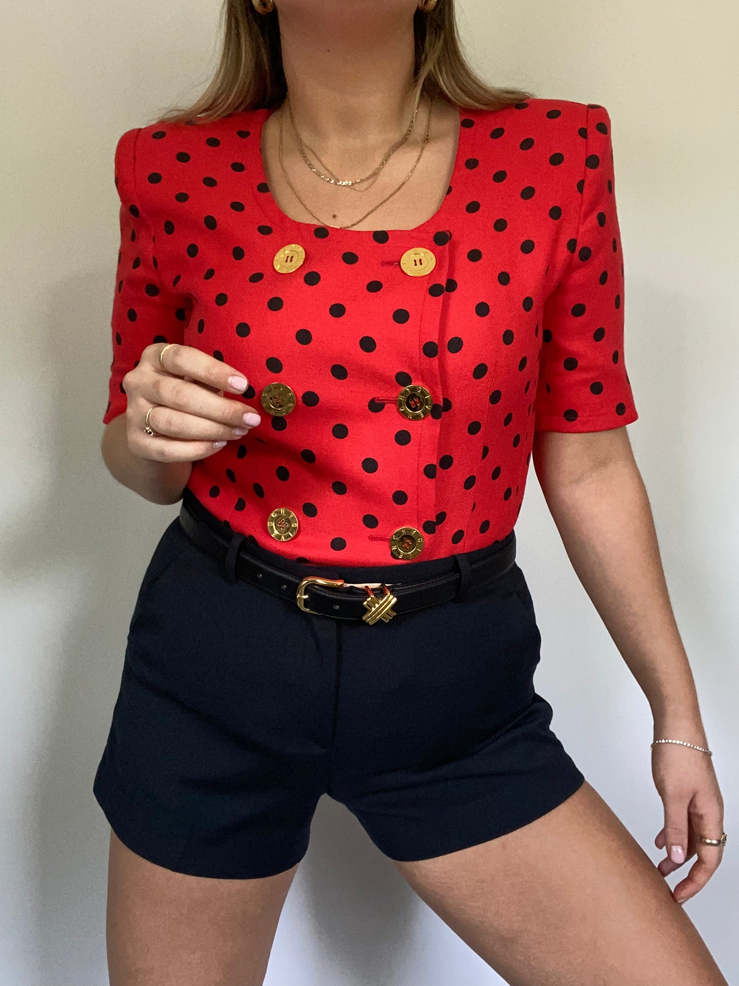 Givenchy Short Sleeve Blazer Size M
