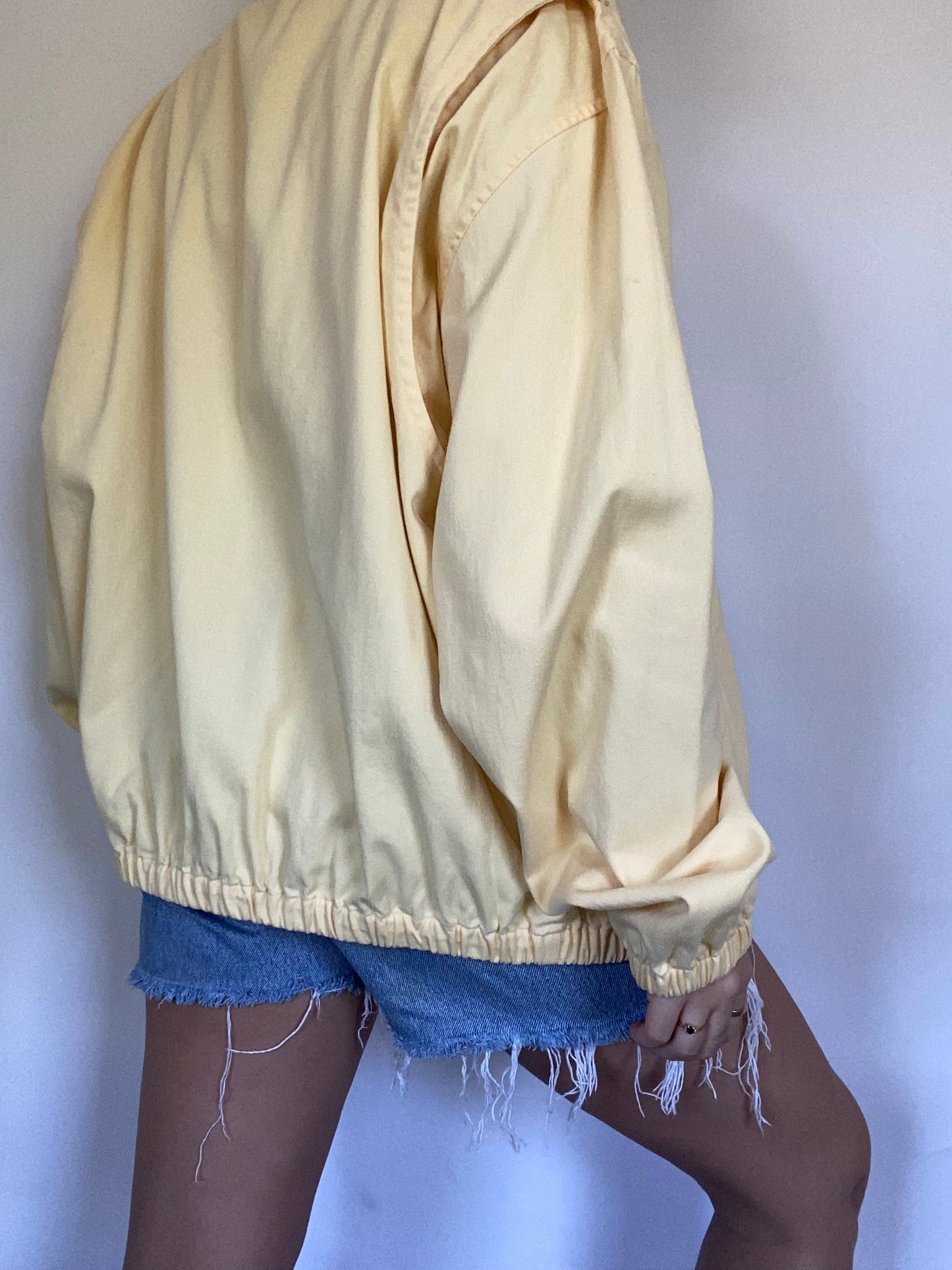 Ralph Lauren Butter Yellow Bomber Size L