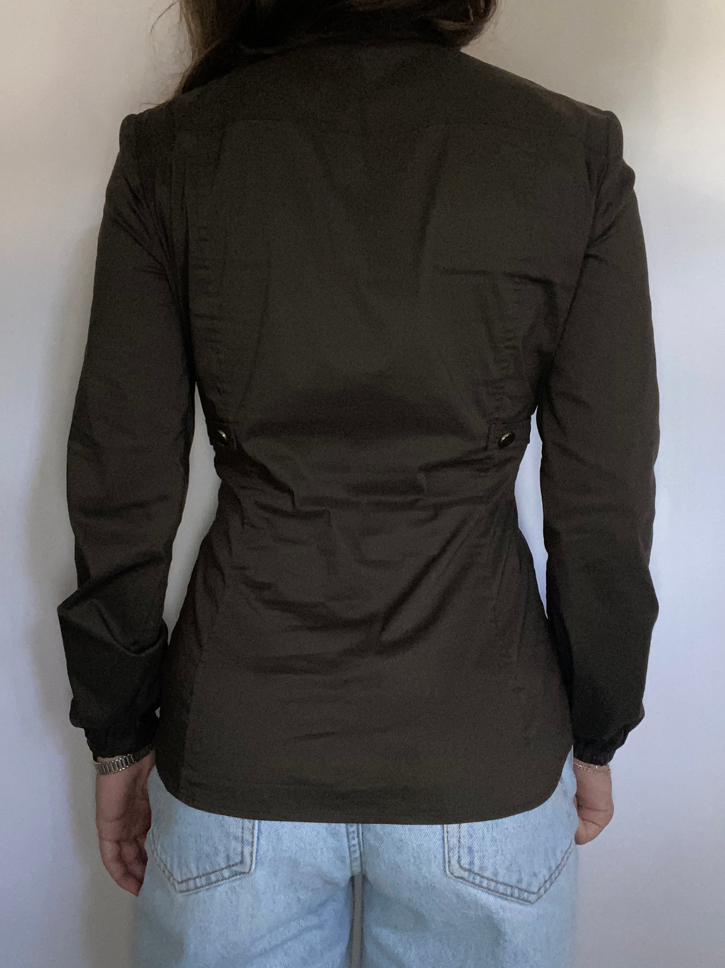 Gucci Logo Blouse Size XS