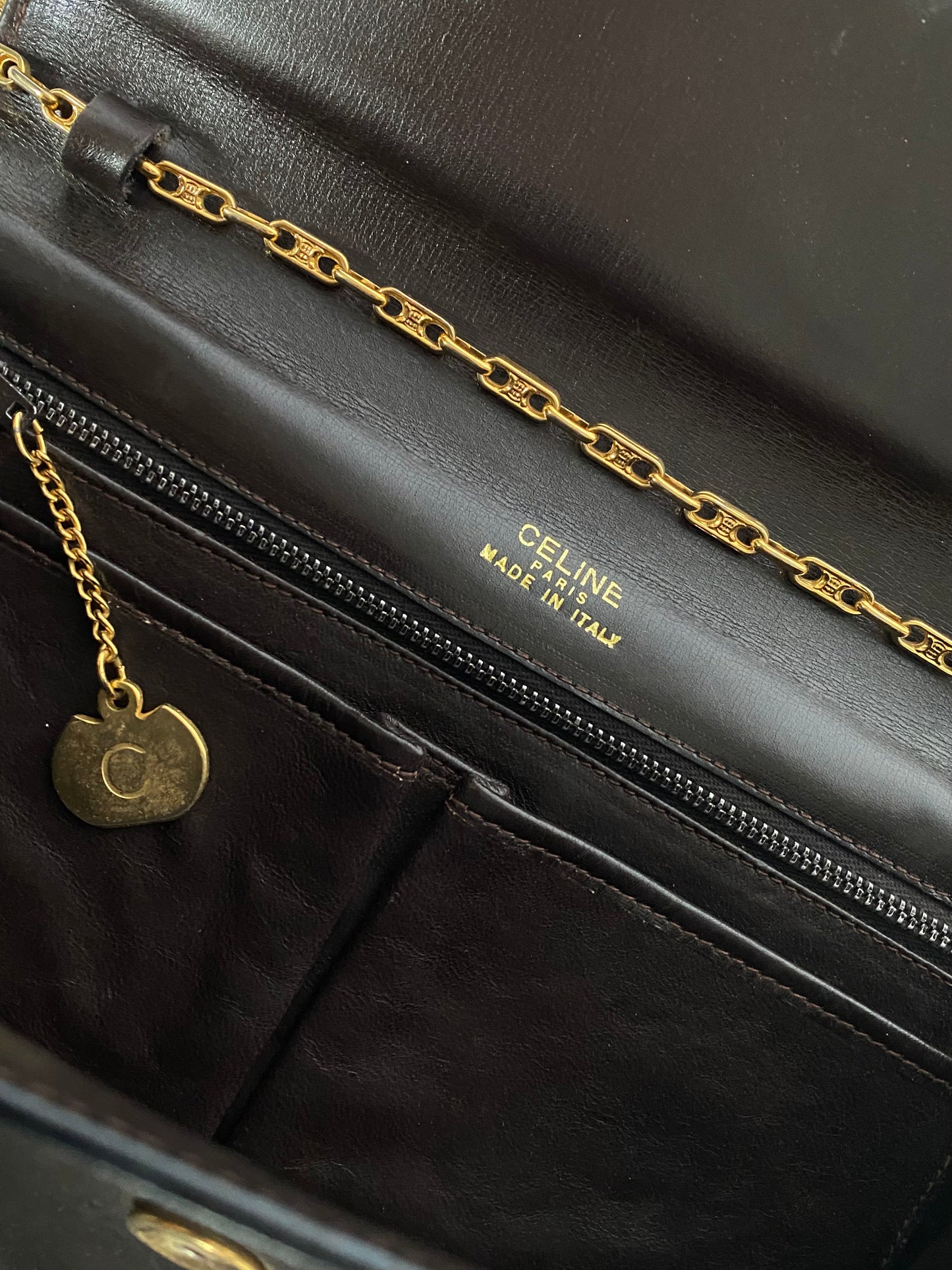 2-Way Celine Leather Bag