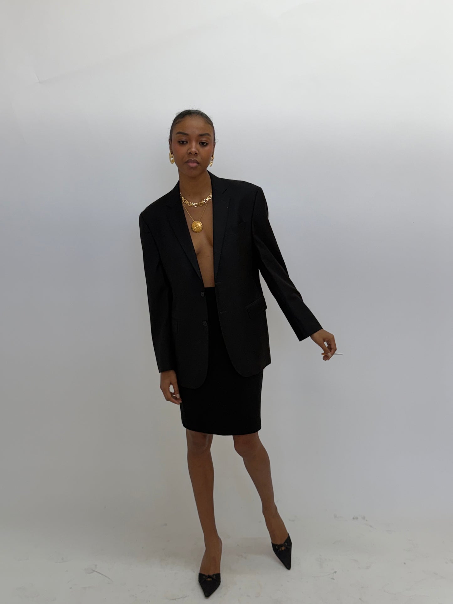 Christian Dior Suiting Skirt Size 27