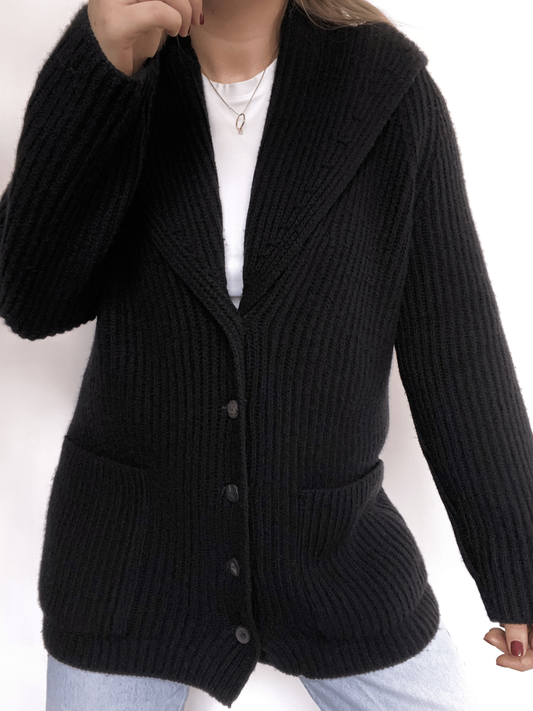 Prada Wool & Cashmere Knit Cardigan Size M