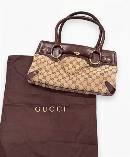 Vintage Gucci Horsebit Shoulder Bag