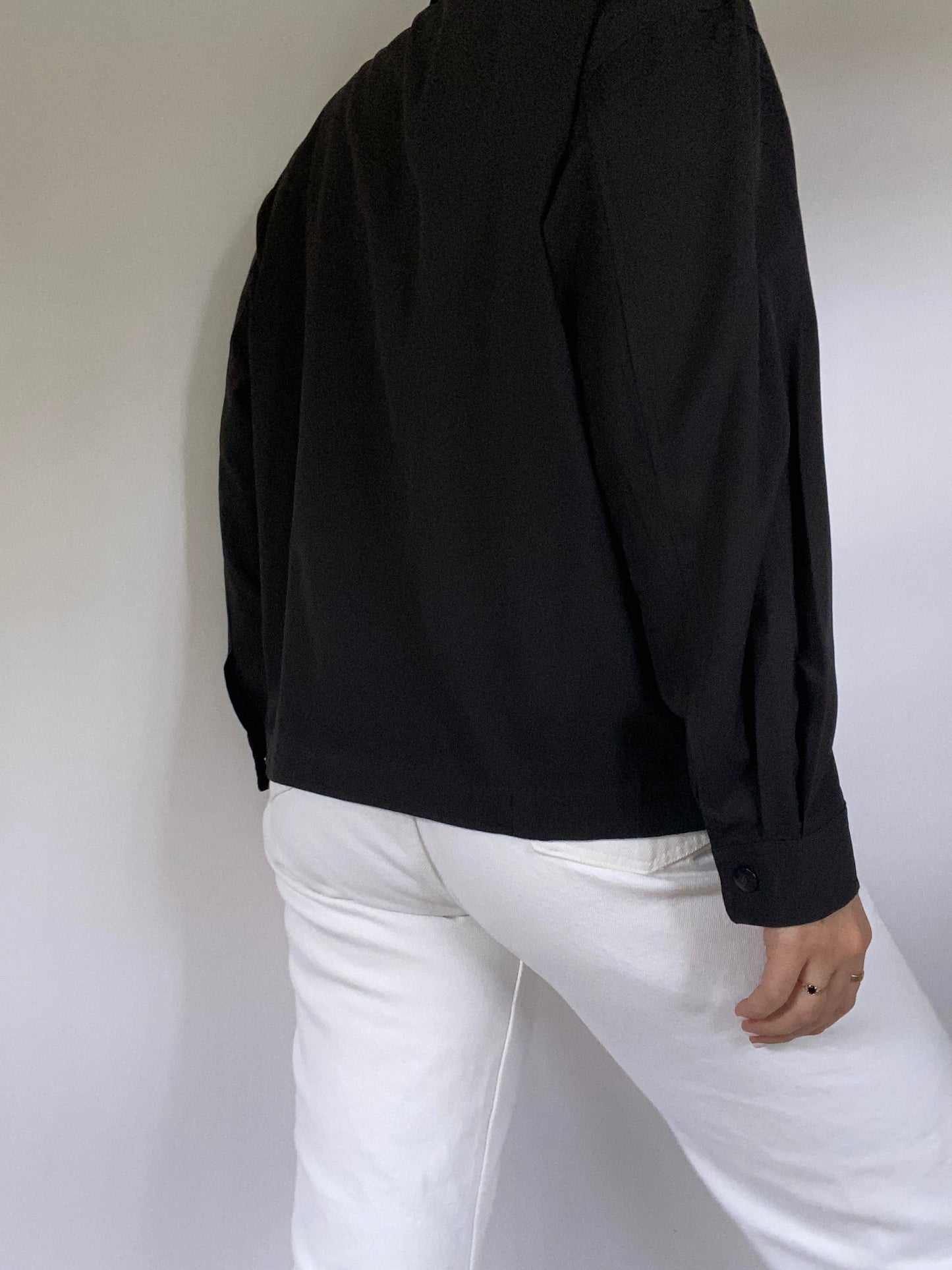 Yves Saint Laurent Logo Lightweight Jacket Size M
