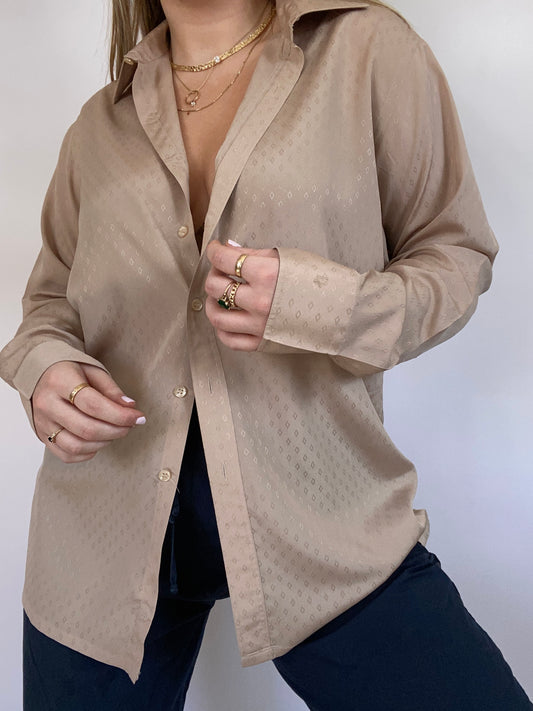 Christian Dior Logo Button Up Size M/L