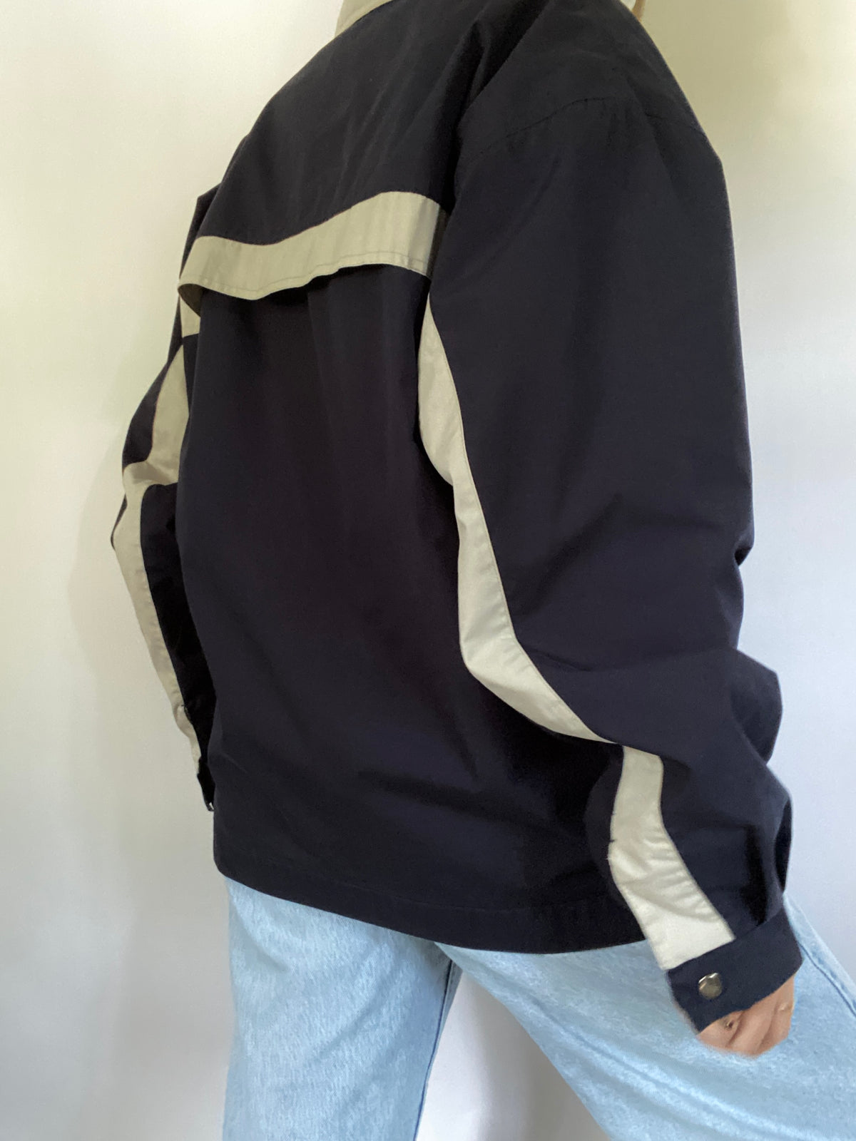 Vintage Yves Saint Laurent Logo Lightweight Jacket Size L