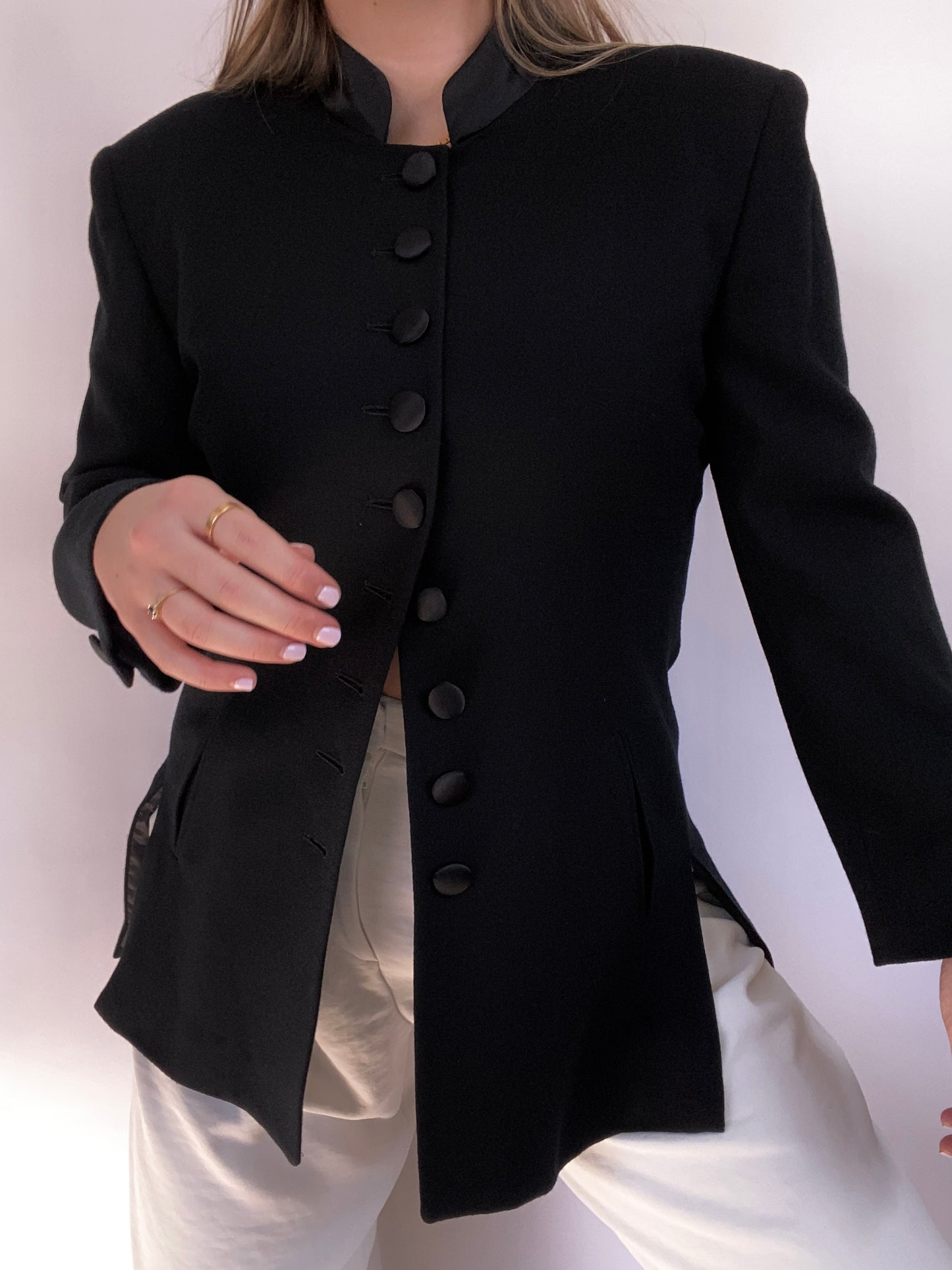 Christian Dior Black Blazer Jacket Size M/L