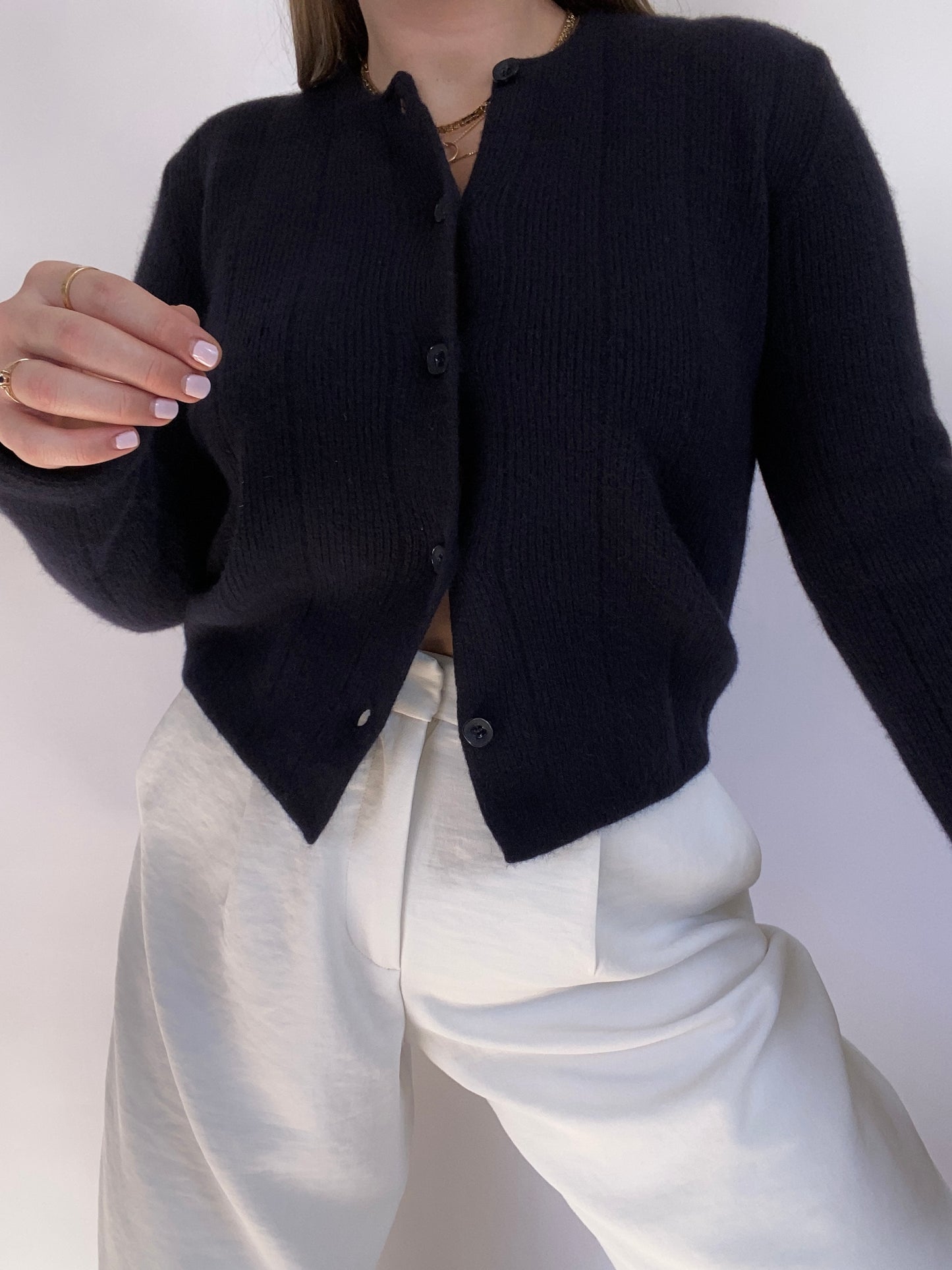 Christian Dior Lambswool Cardigan Size S/M