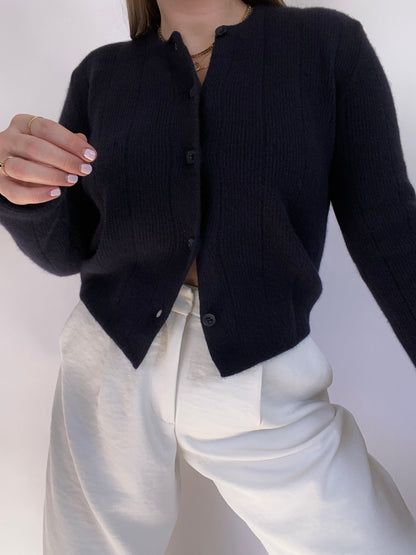 Christian Dior Lambswool Cardigan Size S/M