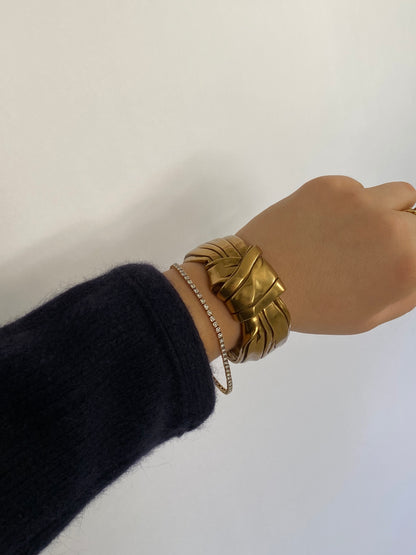Yves Saint Laurent Cuff Bracelet