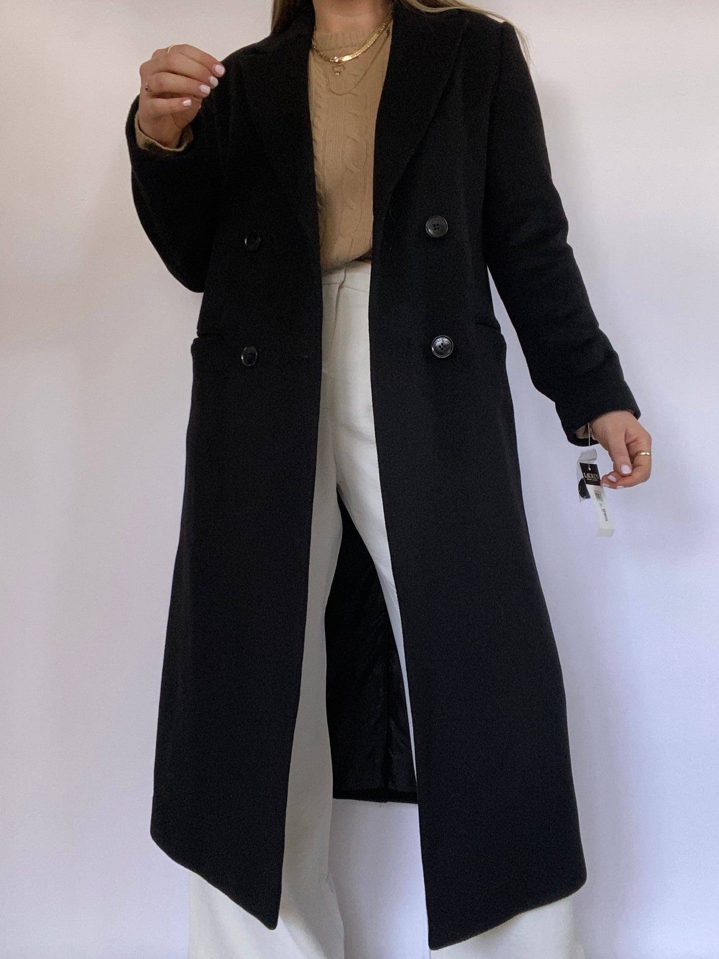 Ralph Lauren Black Label Double Breasted Trench Size M