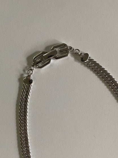 Vintage Givenchy Curb Chain Necklace