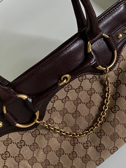 Vintage Gucci Horsebit Shoulder Bag