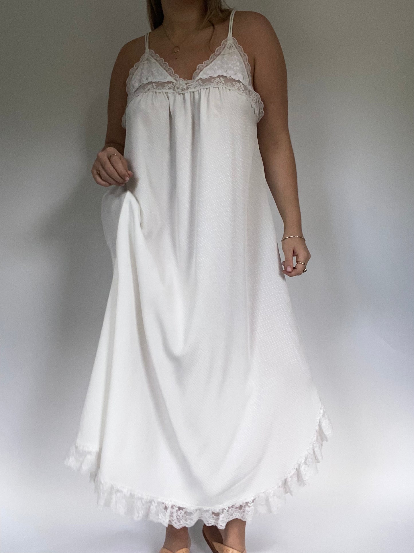 Christian Dior Maxi Slip Dress Size M