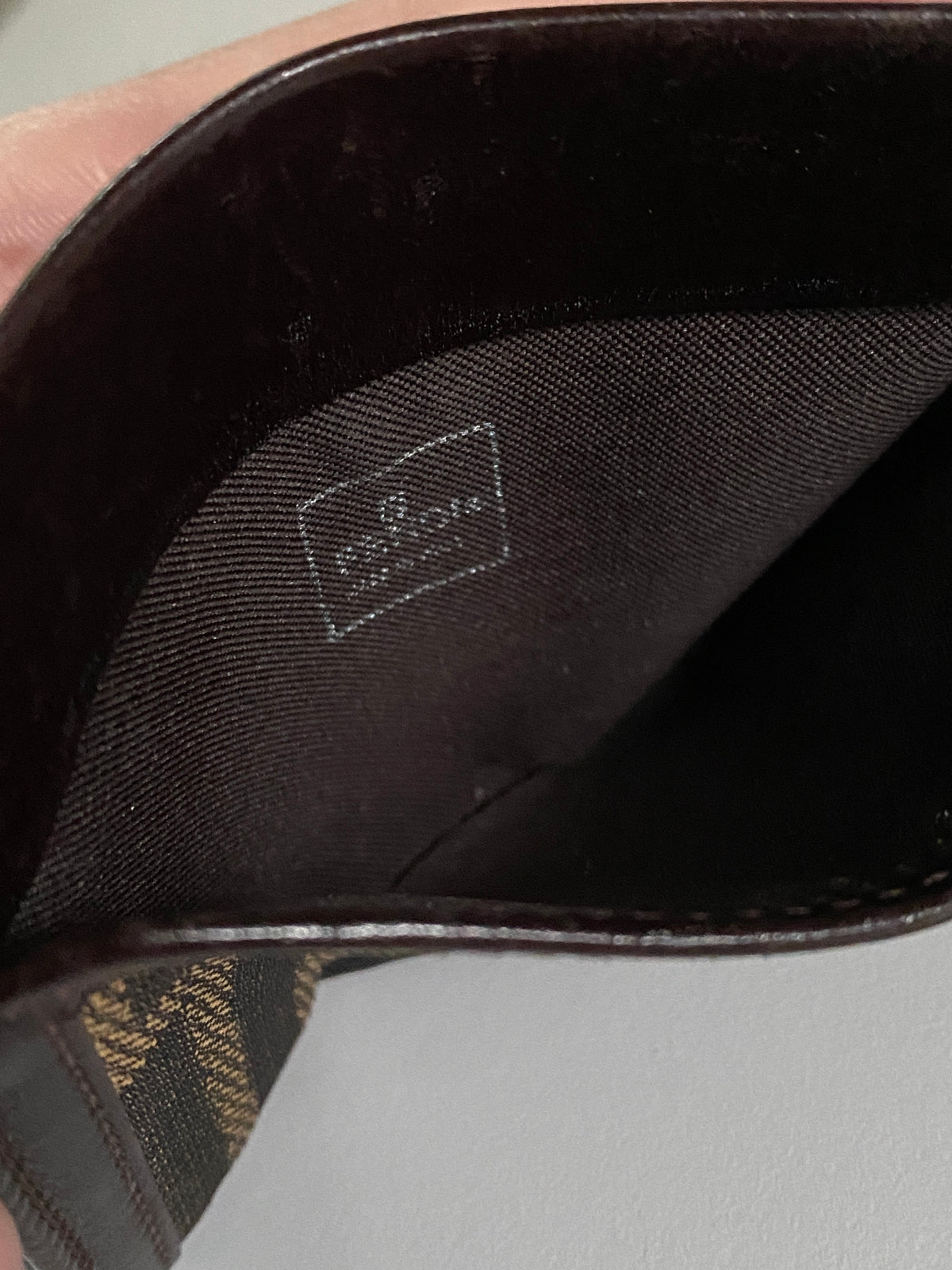 Vintage Fendi Zucca Cardholder