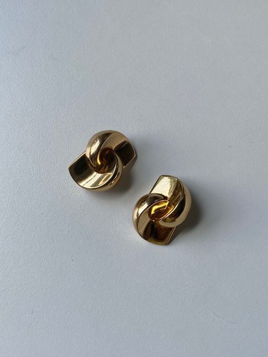 Christian Dior Chunky Abstract Earrings