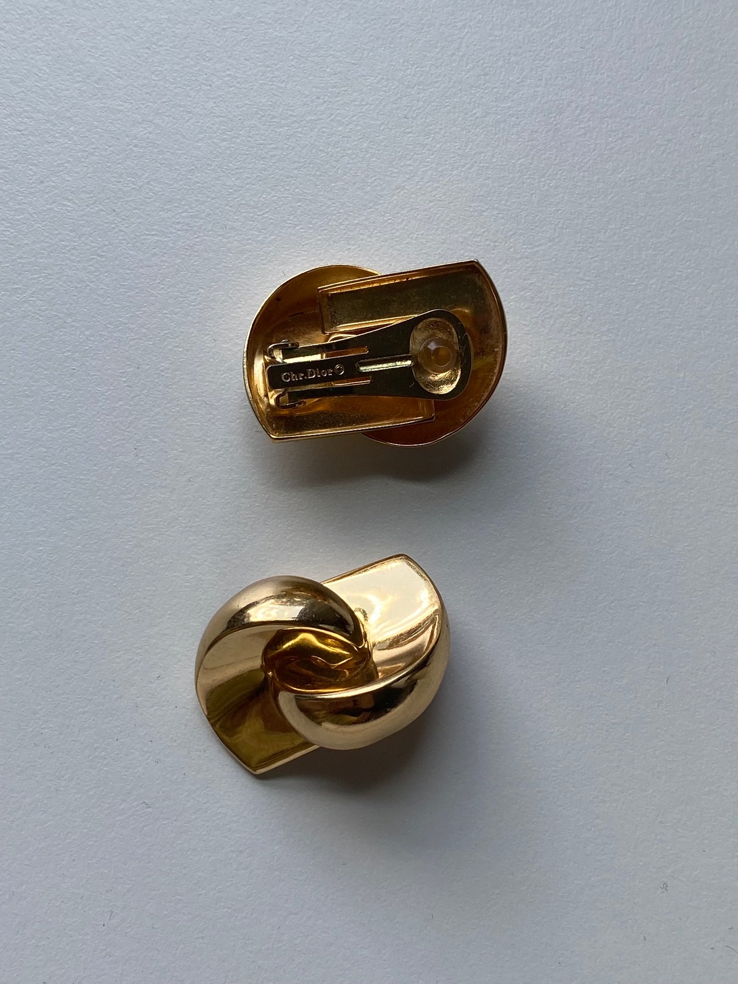 Christian Dior Chunky Abstract Earrings