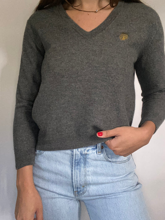 Vintage Gucci Logo Wool Sweater Size XS/S