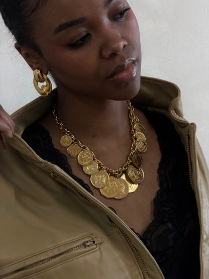 Coin Chain Necklace