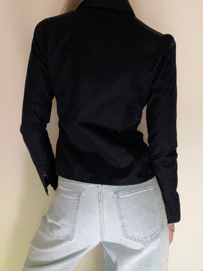 Gucci Zip Up Top Size S/M