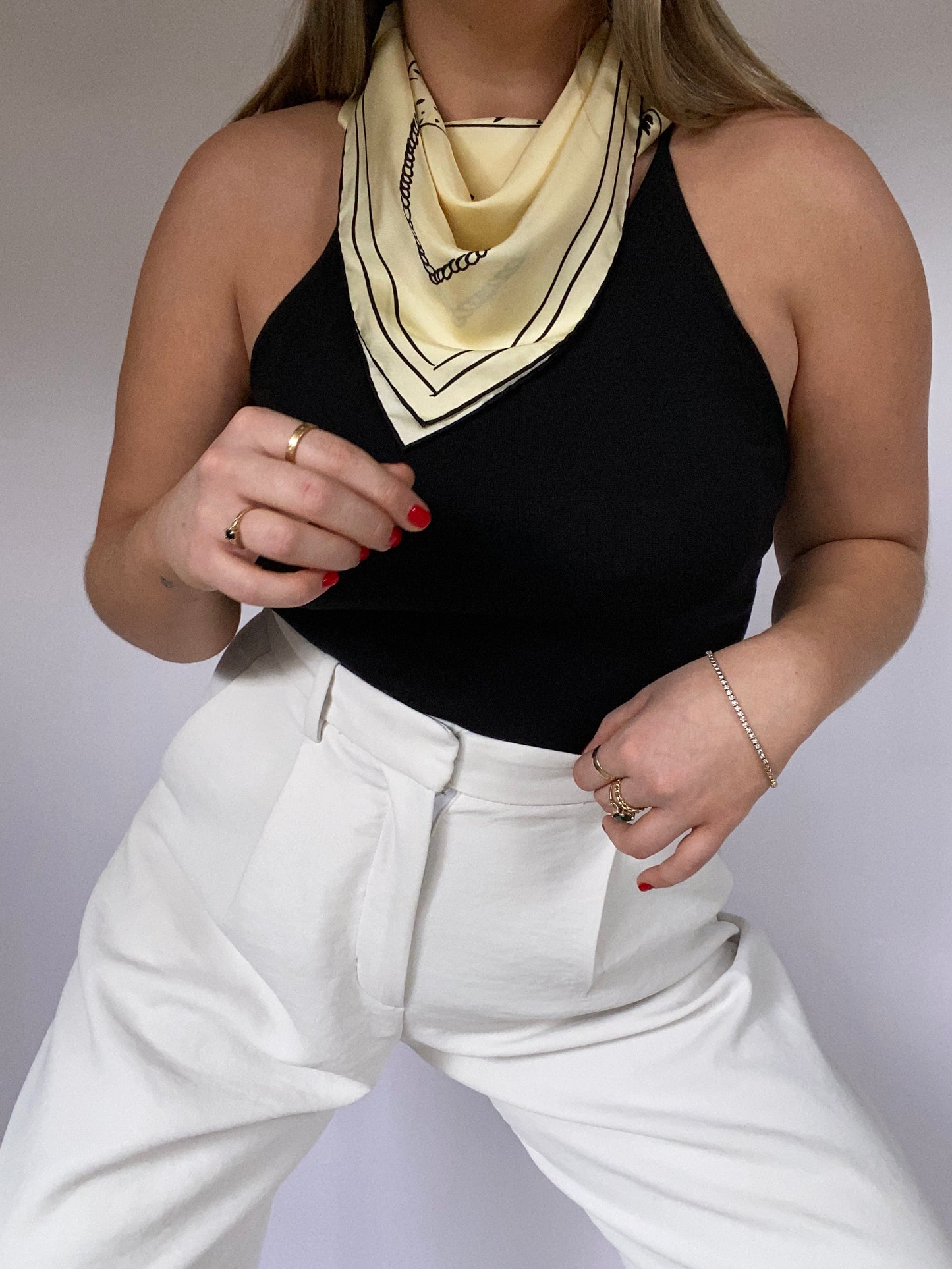 Jacquemus Silk Printed Scarf