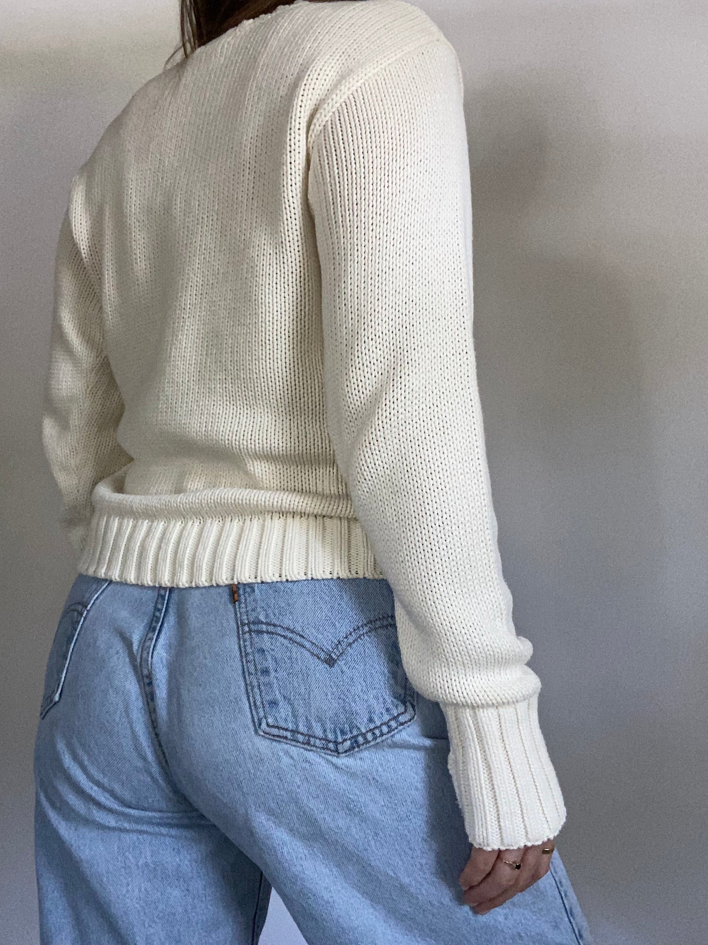 Ralph Lauren Knit Crewneck Sweater Size S/M