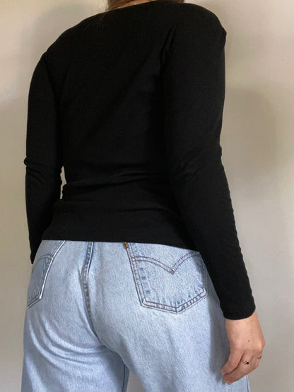 Celine Logo Long Sleeve Size S/M