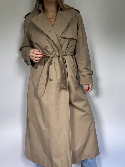 Nova Check Khaki Burberry Trench Size M