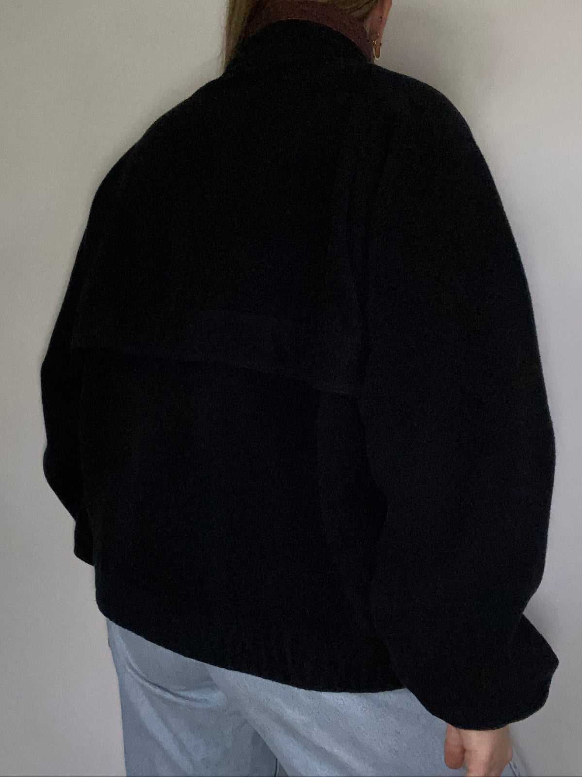 Vintage Yves Saint Laurent Wool Bomber Jacket Size M/L