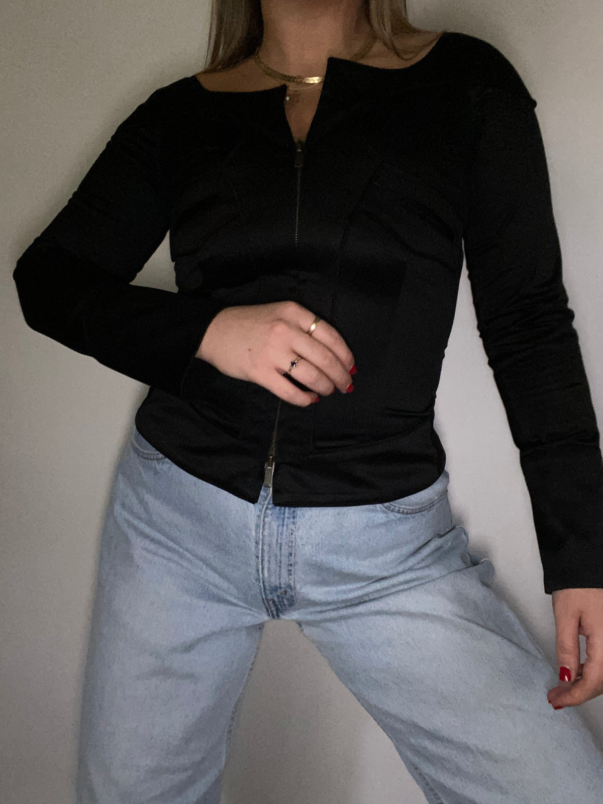 Archival Gucci by Tom Ford Fitted Blouse Size M