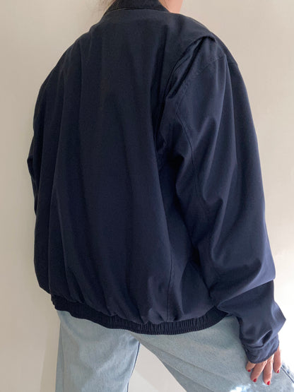 Vintage Ralph Lauren Navy Bomber Size L/XL